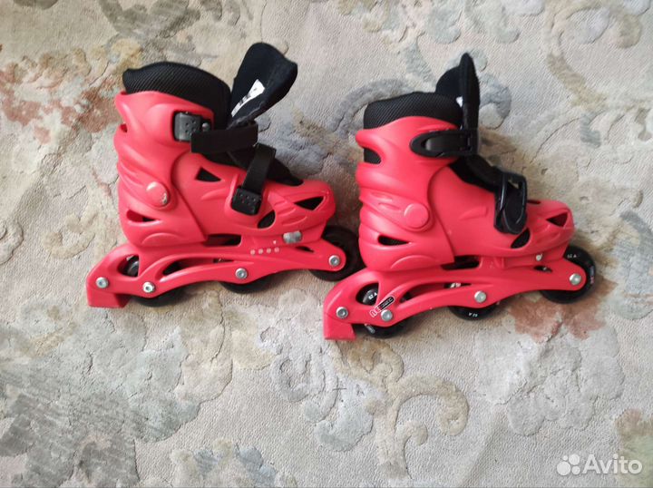 Роликовые коньки детские раздвижные