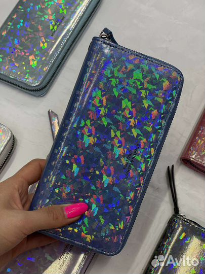 Кошелек женский голографический новый