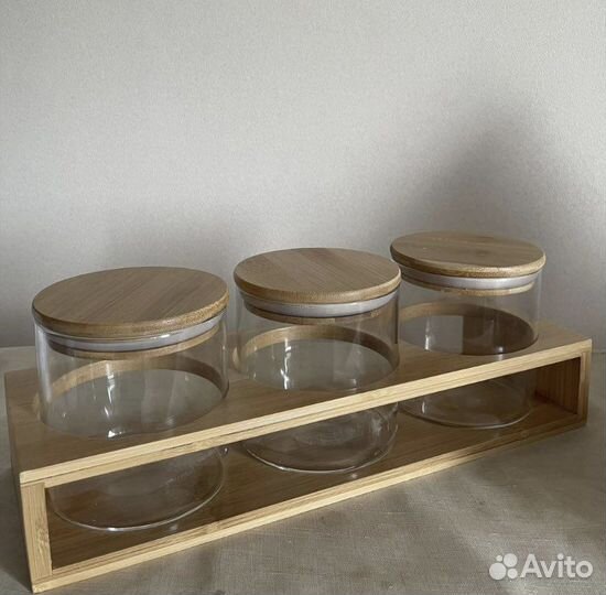 Набор банок для специй