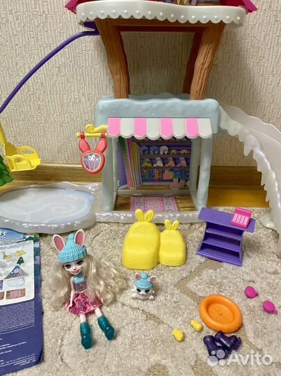 Домик кукольный/домик Enchantimals «Шале в горах»