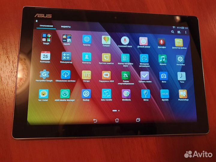 Планшет asus zenpad