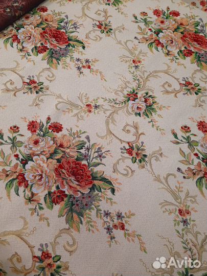 Ткань гобелен Луара с хлопком