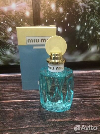 Miu miu eau de parfum 100 ml