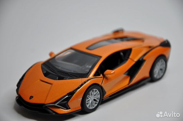 Модель автомобиля Lamborghini Sian FKP 37 металл