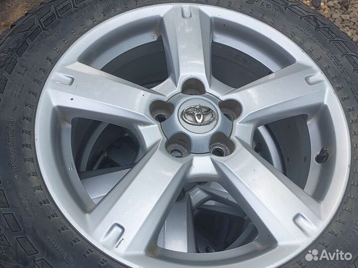 Зимние катки на toyota rav4 r17