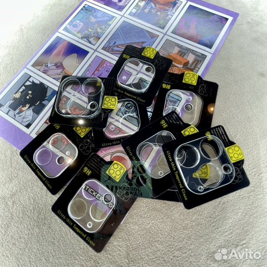 Защитное стекло на камеру iPhone от 11 до 14ProMax