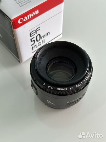 Объектив canon 50mm 1 8