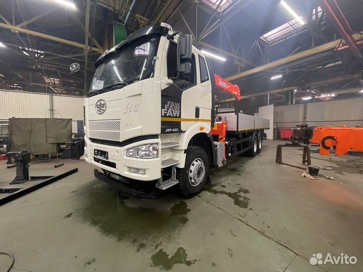 FAW J6 3250 с КМУ, 2024