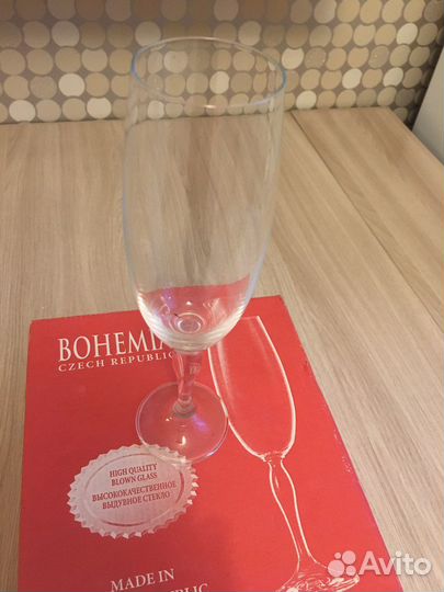 Набор бокалов для шампанского Bohemia