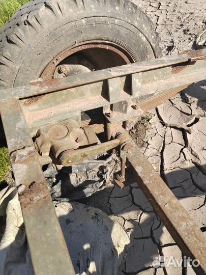 Тракторный прицеп телега