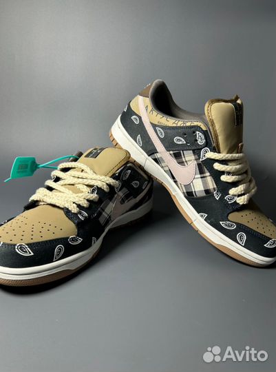 Кроссовки Nike SB dunk low x Cactus Jack Люкс