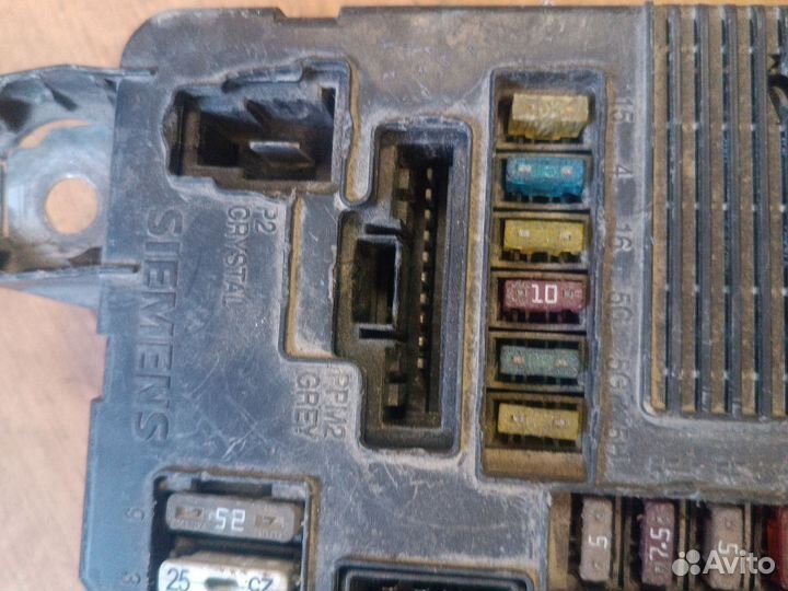 Блок предохранителей renault megane 2