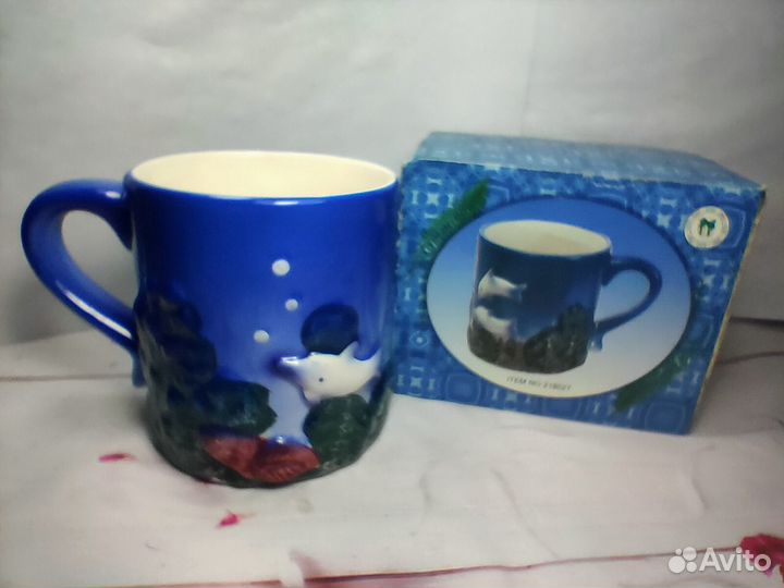 Кружки с объемными рисунками