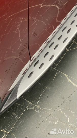 Диффузор с насадками+пороги Mercedes GLC-coupe 253