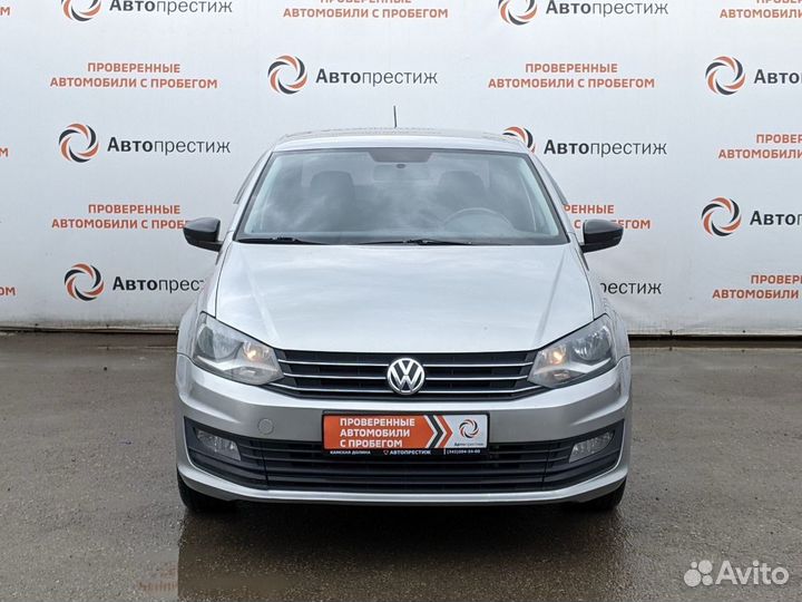 Volkswagen Polo 1.6 AT, 2017, 170 000 км