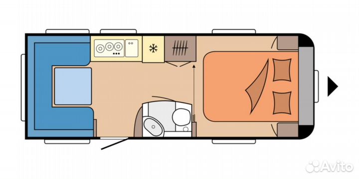 Прицеп-дача Hobby Excellent Edition 540 UFf, 2023