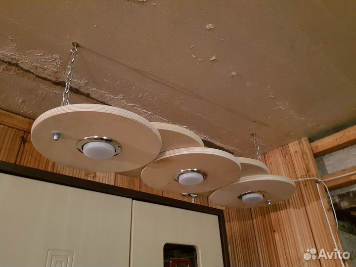 Люстра светильник в индустриальном стиле лофт