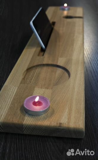 Сервировочная доска в ванную