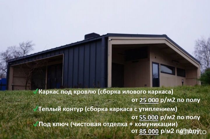 Каркасный дом под ключ/Каркасный дом/Дом