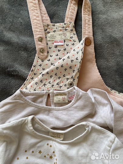 Пакет одежды для девочки 92-98 Zara, Next