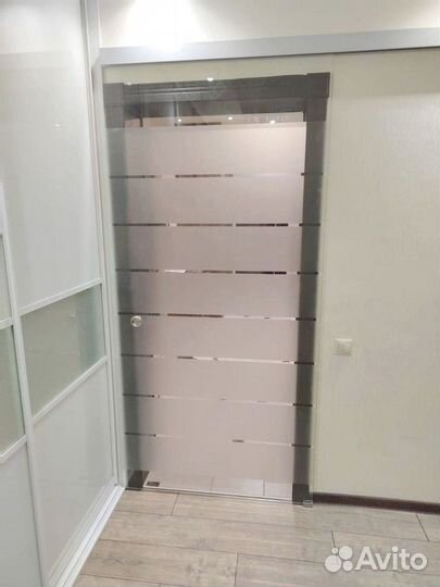 Стеклянная перегородка Лофт