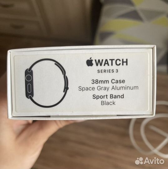 Часы apple watch series 3 38 mm