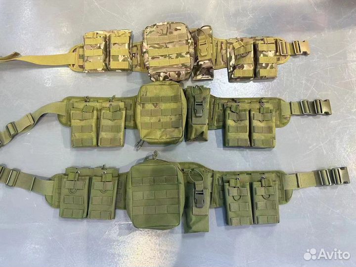 Ремень тактический с навесами