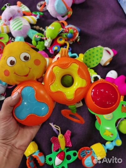 Игрушки для малышей пакетом (tiny love, fisher)