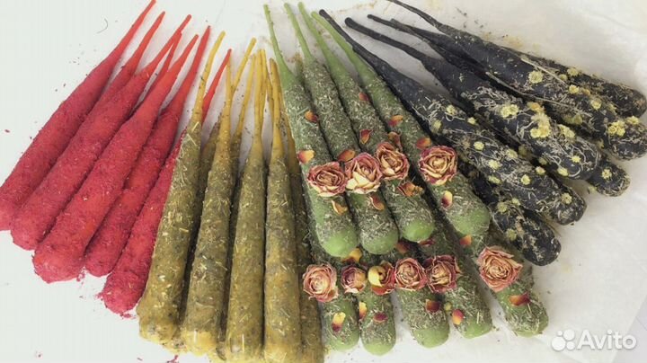 Свечи маканые с травами