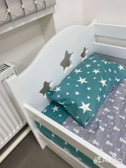 Кроватки с бортиком (в наличии)