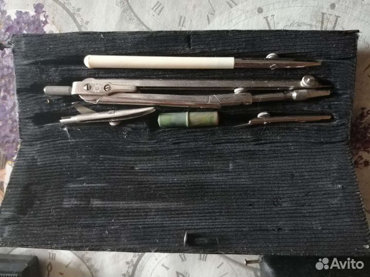 Готовальня СССР в комплект