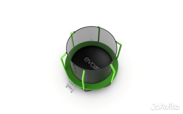 Батут EVO jump Cosmo 6ft (Green) + нижняя сеть