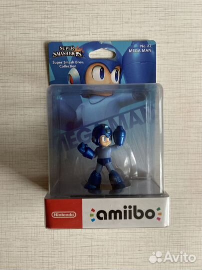 Amiibo Mega Man SuperSmashBros. №27 (Европа)