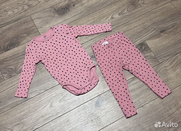 Пакет одежды для девочки 86-92 HM Zara Next