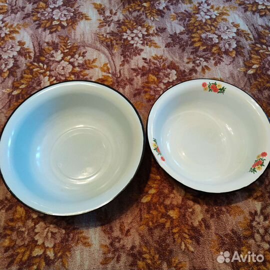 Таз эмалированный СССР