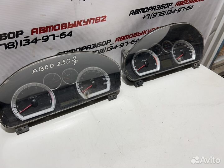 Приборная панель chevrolet aveo