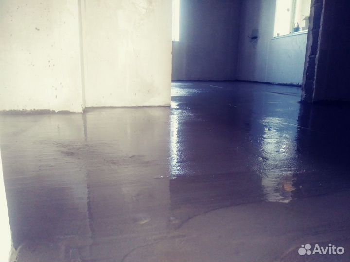 Стяжка пола. Фундамент