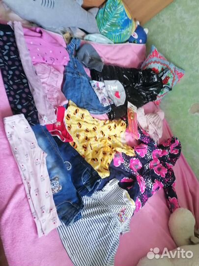 Вещи пакетом на девочку 2 3 года