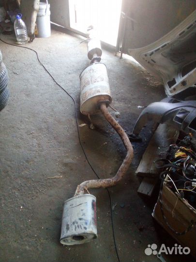 Глушитель (в сборе ) Ssang Yong Kyron 2005-2014 2005-2014