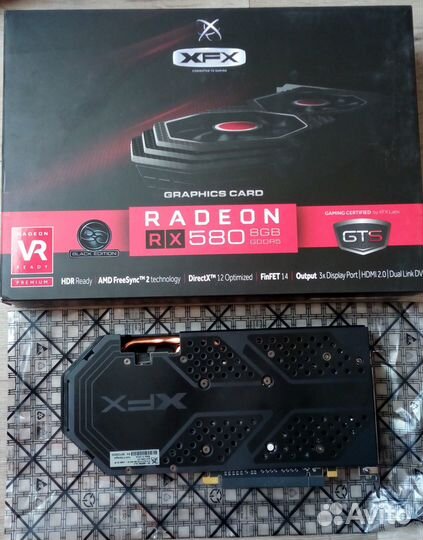 Видеокарта XFX RX 580 8GB