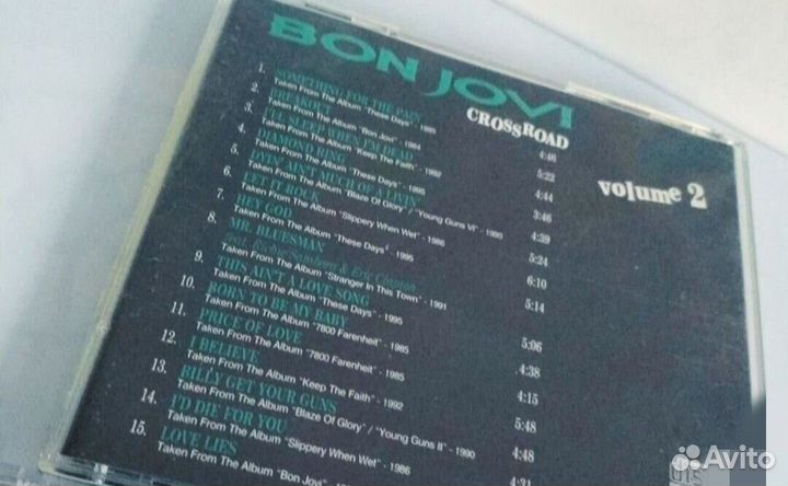 Компакт диск Bon Jovi Crossroad Deluxe