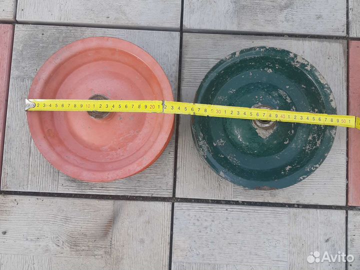 Диск-колесо садовой тачки