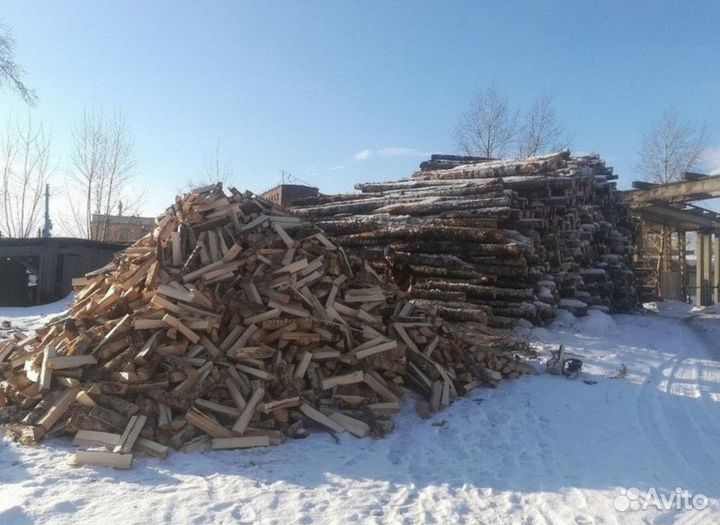 Дрова колотые ольха