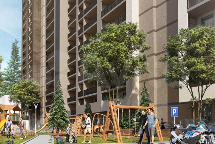 2-к. квартира, 44 м² (Грузия)