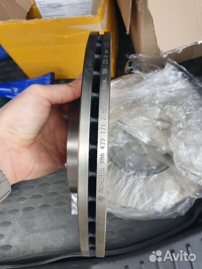 Передние вентилируемые тормозные диски форд 300мм