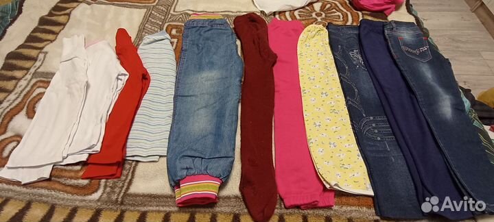 Вещи пакетом на девочку 110-116 бесплатно