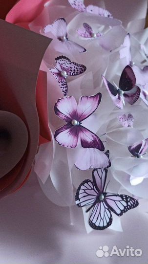 Букет из бабочек