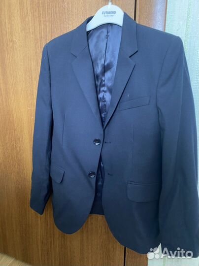 Пиджак школьный для мальчика 140