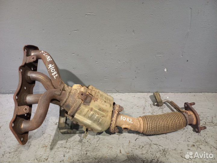 Катализатор (выпускной коллектор) Kia Rio 4 X-Line