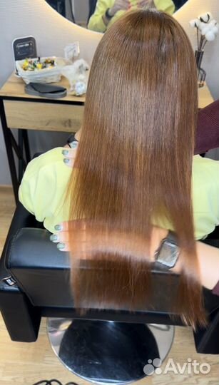 Кератиновое выпрямление, ботокс для волос